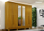 Guarda Roupa 6 Portas 870 Cinamomo 2.00m - Imagem 1