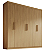 Guarda Roupa 6 Portas 879 Cinamomo 2.06m - Imagem 1