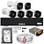 KIT INTELBRÁS 08 CÂMERAS FULL COLOR + DVR 08 CANAIS FULL HD - Imagem 1