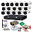 KIT 16 CÂMERAS INTELBRÁS Full color 720+ 01 HD 4 TERA B +  01 MHDX 1116C  + FONTE 12V 15a - Imagem 1