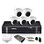 KIT  5 CÂMERAS INFRA 720P INTELBRAS + DVR INTELBRÁS 1208 08 CH - Imagem 1