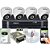 KIT INTELBRÁS 04 CÂMERAS + DVR 08 CH + FONTE + HD INTERNO +CABO - Imagem 1