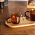 Caneca Dueto de Vidro Ambar - 250ml - Imagem 2