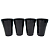 Tupperware Copo Prisma 470 ml Preto - Imagem 2