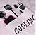 Avental de Cozinha Estampado Cooking - Imagem 3