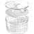 Kit Organizador e Secador de Saladas Ou 5,5L Linha Clear Fresh - Imagem 11