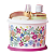 Tupper Caixa Bouquet Floral Tupperware Original 1,1 Litros - Imagem 1
