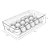 Organizador de Ovos com Tampa Ou 18un Linha Clear Fresh Nat - Imagem 3