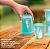 Copo Tupperware com tampa 330ml Verde Mint 4 peças - Imagem 4