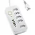 Filtro de Linha 5 Tomadas 4 Usb 1 Tipo-c Led Power Cor Branco B-max - Imagem 2
