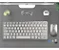 Teclado E Mouse Super Slim 2 Sem Fio Prata - Imagem 3