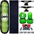 Skate Profissional Completo 8.0 Premium Wood Light Roda Green - Imagem 1