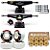 Truck Intruder 139mm Black + Roda Moska Rock 53mm + Rolamento Black Sheep Gold - Imagem 1