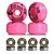 Kit Jogo de Rodas Black Sheep 51mm Pink + Rolamentos ABEC-5 - Imagem 1