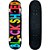 Skate Montado Black Sheep Semi Profissional 8.0 Color Write - Imagem 1
