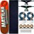 Skate Completo Shape Matilha Skate Fiber Glass 8.0 Super Premium Red Brand - Imagem 1