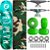 Skate Completo Shape Matilha Skate Fiber Glass 8.0 Green Lixa Jessup Camufla - Imagem 1