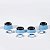 Amortecedor Importado Para Skate Brats Brats 82A Soft Azul - Imagem 2