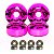 Rodas Para Skate Black Sheep 53mm Rosa + Rolamentos ABEC-5 - Imagem 1