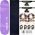 Skate Completo Shape Marfim Wood Light 8.0 Basic Purple - Imagem 1