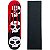 Shape Maple Zero Skateboard 8.25" Three Skulls With Blood + Lixa Jessup - Imagem 1