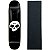 Shape Maple Zero Skateboard 8.0" Black Skulls With Blood + Lixa Jessup - Imagem 1
