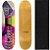 Shape de Marfim Cisco Skateboard 8.0 Abstract Color (Lixa de Brinde) - Imagem 1
