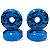Rodas Para Skate 53mm Color Black Sheep Azul - Imagem 1
