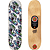 Shape Santa Cruz Skateboard 8.5" Screaming Hand Holo - Imagem 1