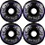 Rodas Spitfire 53mm F4 Conical Full Chimera Remy Taveira Black 99A - Imagem 1
