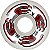 Rodas Bones 53mm STF Kitty Twister V5 Sidecut 103a Red - Imagem 2