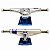 Truck Venture 139mm V-lights 5-2 Low Silver Blue - Imagem 1