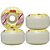 Rodas Faith Skateboards 53mm Dureza 100A Red Hands - Imagem 1