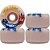 Rodas Faith Skateboards 53mm Dureza 100A Crazy Panda - Imagem 1