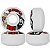 Rodas Moska Rock 51mm Dureza 53D Branca - Imagem 1