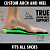 Palmilha Footprint Insoles Gamechangers Elite Orthotics Dark Grey Camo (1 par) - Imagem 4