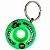 Chaveiro Moska Skateboard Since 1988 Green - Imagem 1