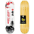 Shape Wood Light Skate Marfim Fiber Glass 8.25 Japan Minka - Imagem 1