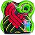 Rodas Powell Peralta Skateboard 54mm x Dragon Formula 93A Green - Imagem 3