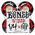 Rodas Bones 55mm STF V4 Wides Annuals Bold White 103A - Imagem 2
