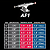 Truck Importado Ace 44 AF1 Hollow Polished Silver - Imagem 4