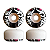 Roda Para Skate Importada 51mm Trick Or Treat Dureza 99a All Black - Imagem 1