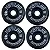 Roda Para Skate Cônica 53mm Matilha Skateboard Importada Black - Imagem 1