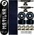 Skate Premium Marfim Fiber Glass Matilha Skate 8.0 Blackout - Imagem 1