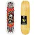 Shape Wood Light Skate Marfim 8.0 Fiber Glass New School Silver Tape - Imagem 1