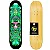 Shape Wood Light Skate Marfim Fiber Glass 8.0 Allien Green - Imagem 1
