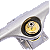 Truck FAM Skateboard 139mm Silver Double Hollow - Imagem 3