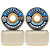 Roda Spitfire Formula Four 53mm 99A Conical Full Blue Checker (Jogo com 4) - Imagem 1