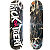 Shape para Skate de Marfim Trick or Treat 8.25 Logo Smoke - Imagem 1