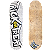 Shape para Skate de Marfim Trick or Treat 8.0 Corpo Coporate - Imagem 1